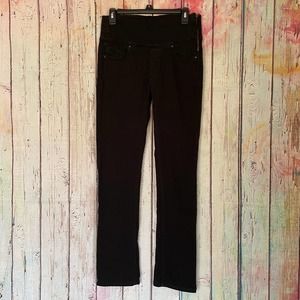 SPANX The Signature Straight Black Pants Side Zip - 28